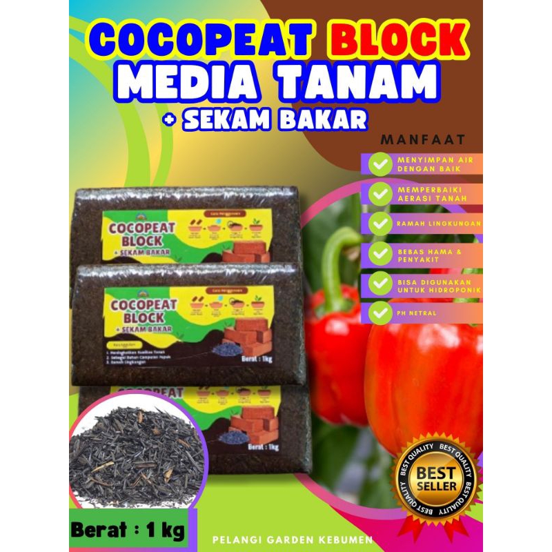 PALING LARIS  Cocopeat Kasar, Cocopeat Kering