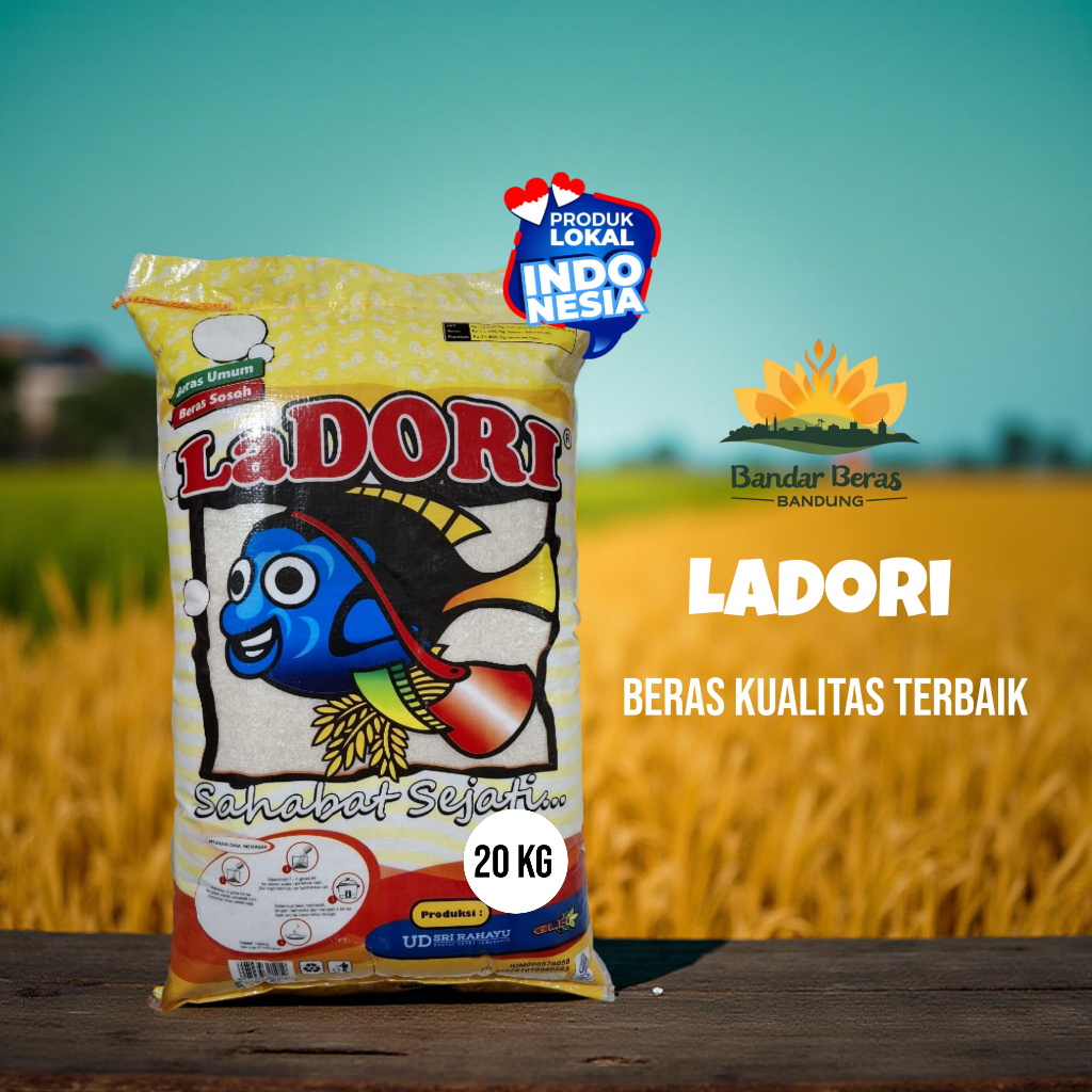 

Beras Ladori Kualitas Premium 20 Kg