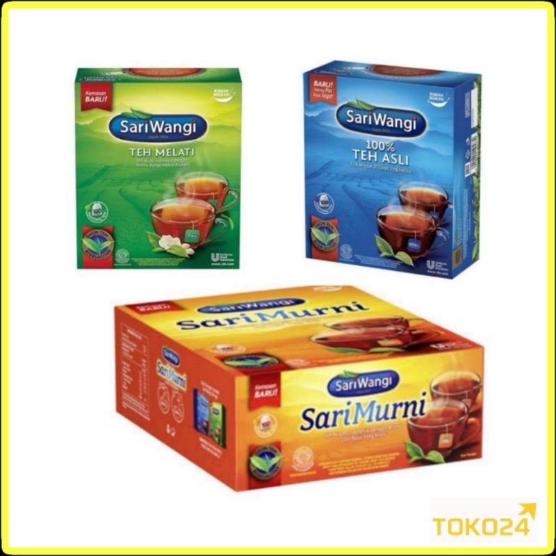 

Sariwangi Teh All Variant isi 100's