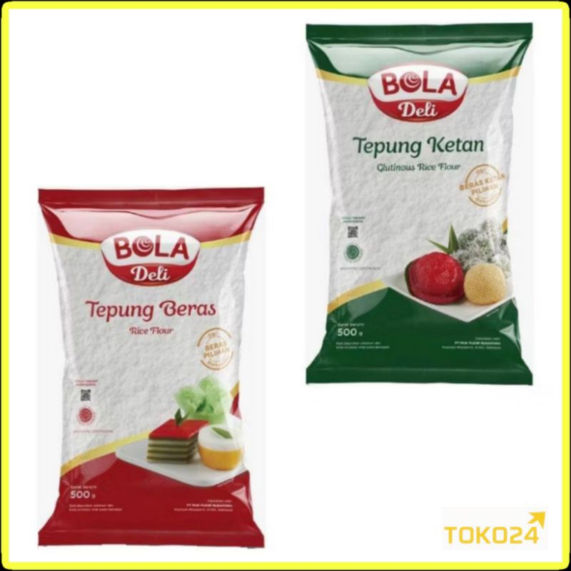 

Bola Deli Tepung Beras & Ketan 500 gr