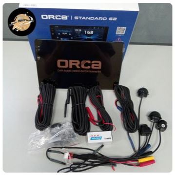 PAKET HEAD UNIT+KAMERA 360 / HEAD UNIT ORCA STANDARD 4/128 / HEAD UNIT ORCA STANDARD 9 INCH
