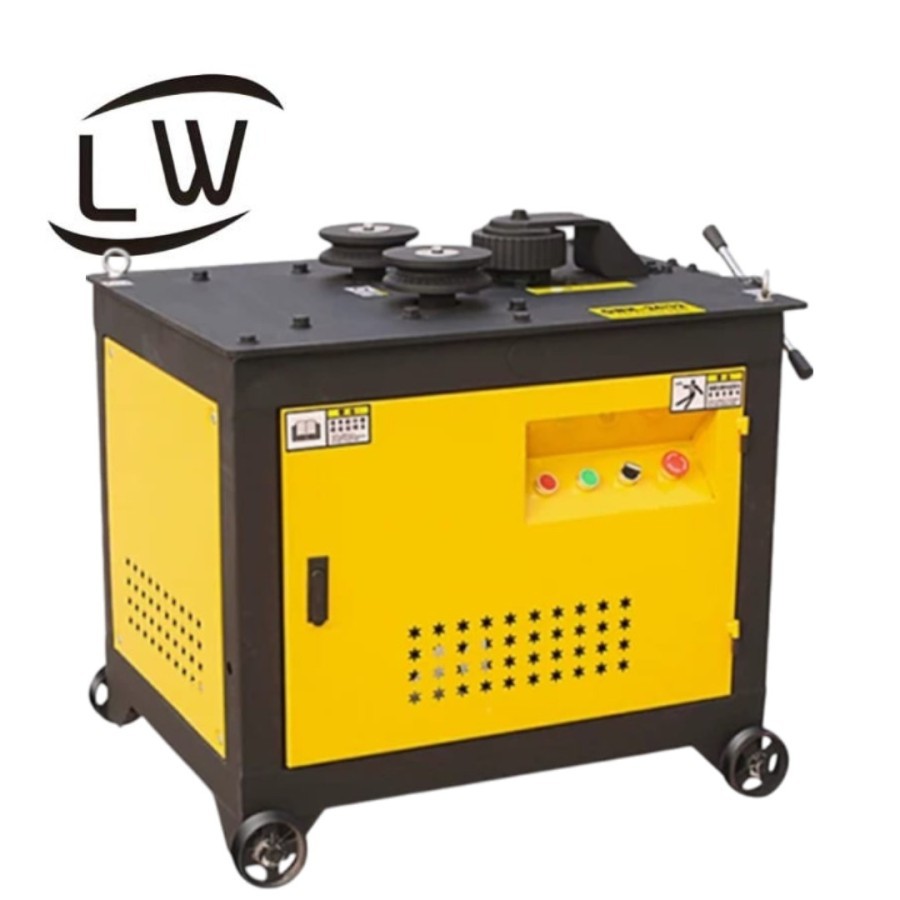 MESIN BENDING BESI BAJA / PEMBENGKOK BESI / BAR BENDER GF25 25MM CNC