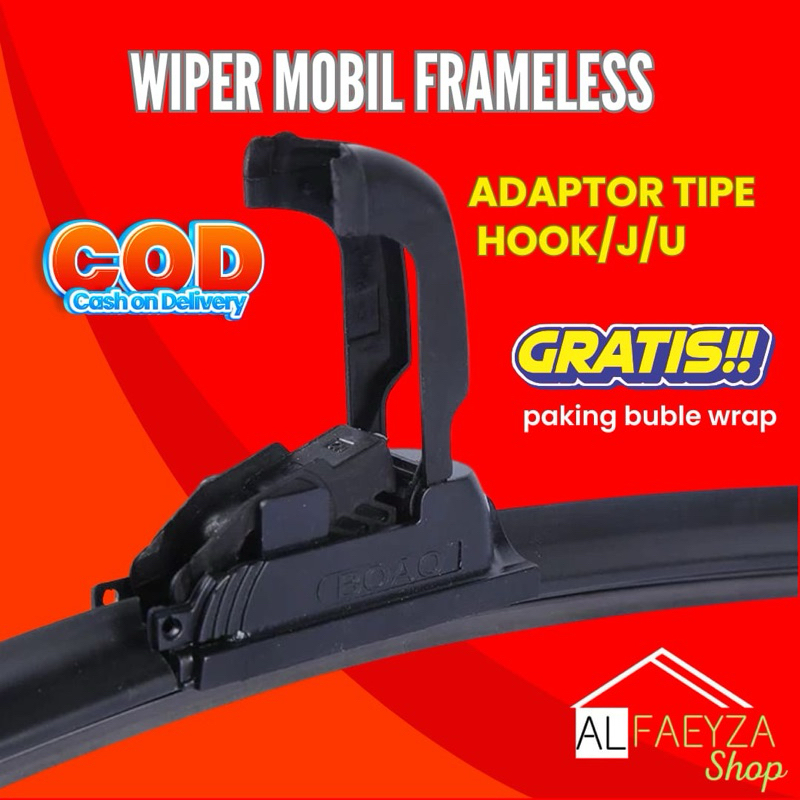 Wiper Kaca Mobil Frameless Truk Canter Ps110 Ps125 Ps136 Fuso