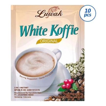 

LUWAK WHITE KOFFIE ORIGINAL 20GRX10