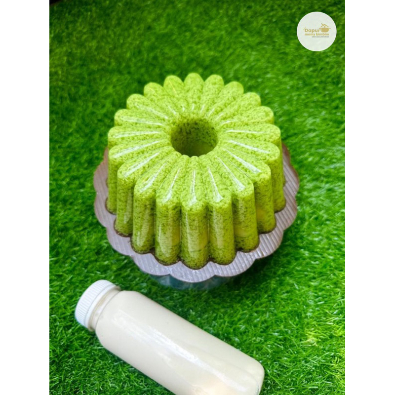 

Puding Lumut Durian by Dapur Momy Bimbim loyang 16cm incl.vla 250ml
