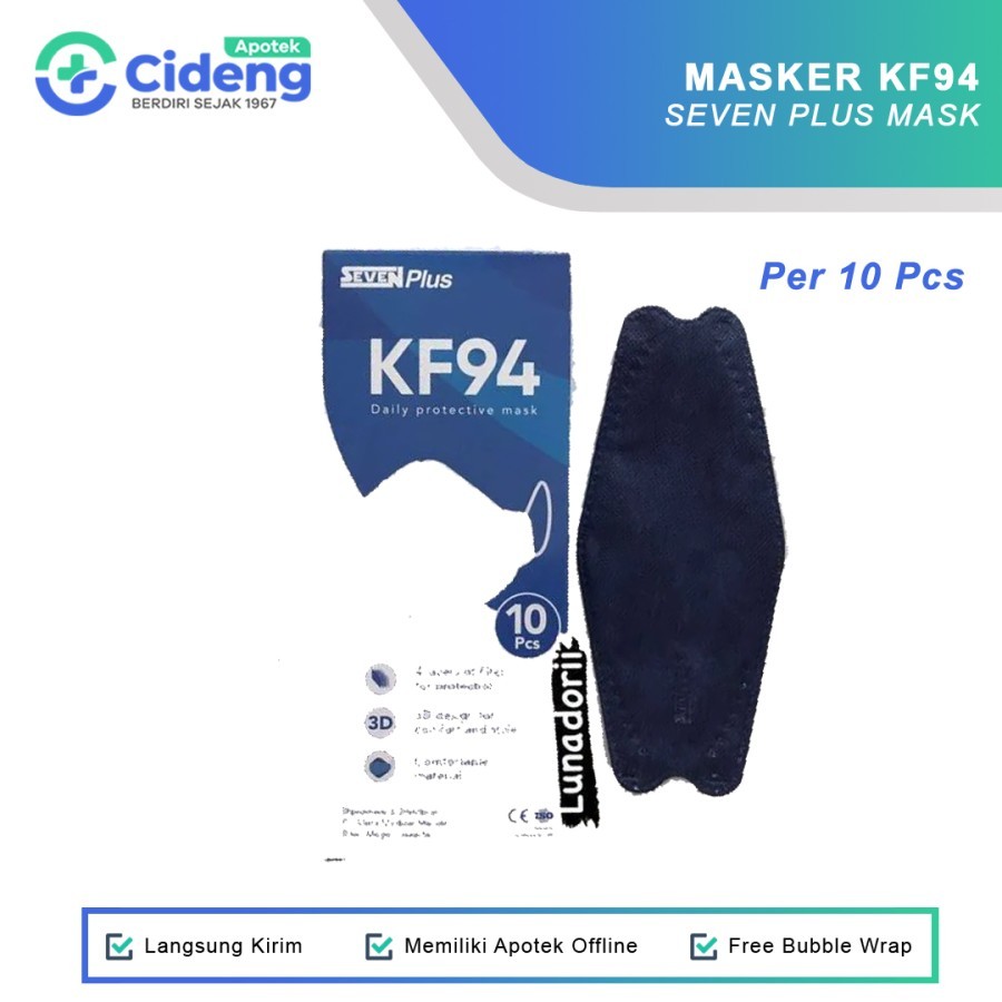 MASKER KF94 SEVEN PLUS MEDIS SURGICAL 3D 4PLY