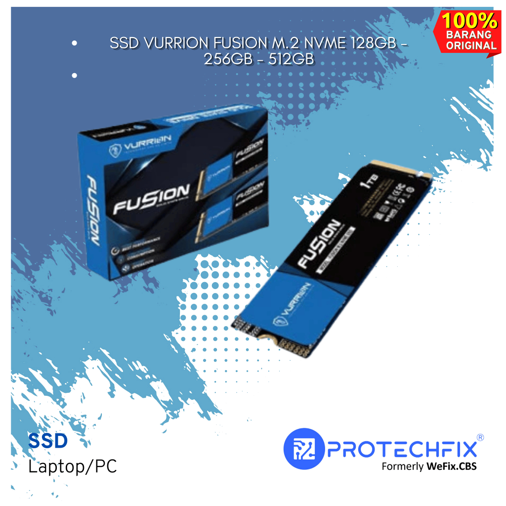 VURRION FUSION 128GB/256GB/ 512GB/  1 TB SSD M.2 NVMe