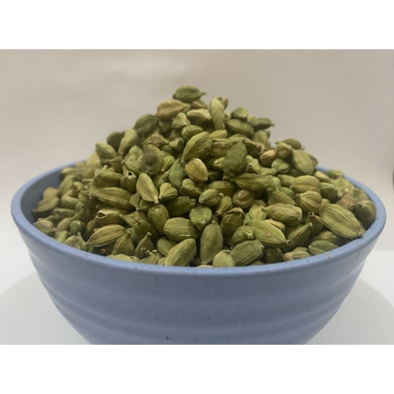 

50gr Kapulaga Hijau / Arab / Green Cardamom merk Dallah (Teko), Non-brand dan Cardex