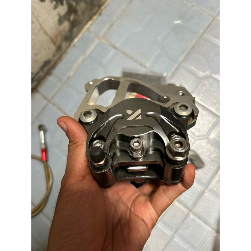Kaliper KTC Breket Selang Rem KTC Karbon