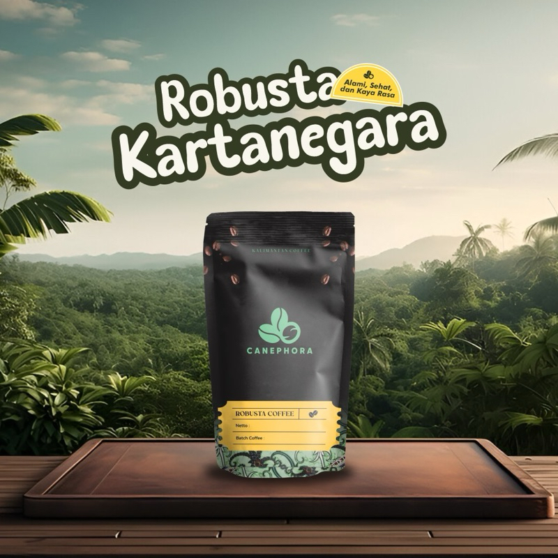 

Robusta Roast bean Kartanegara 1Kg