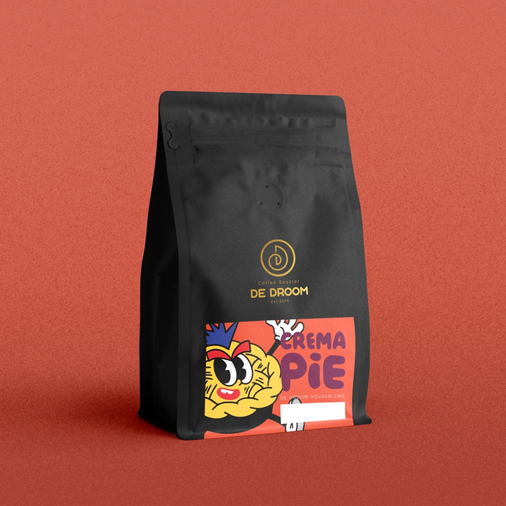 

De Droom - CREMA PIE HOUSEBLEND - Sample Pack Biji Kopi Espresso Classic Blend 100% Arabica