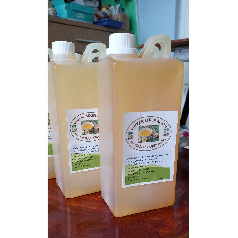 minyak sereh asli alami dan wangi