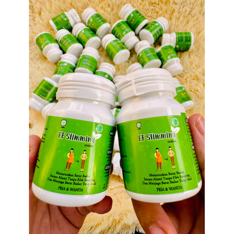 1 KAPSUL EF SLIMMING HERBAL AMPUH TURUNKAN BERAT BADAN 3-7 kg