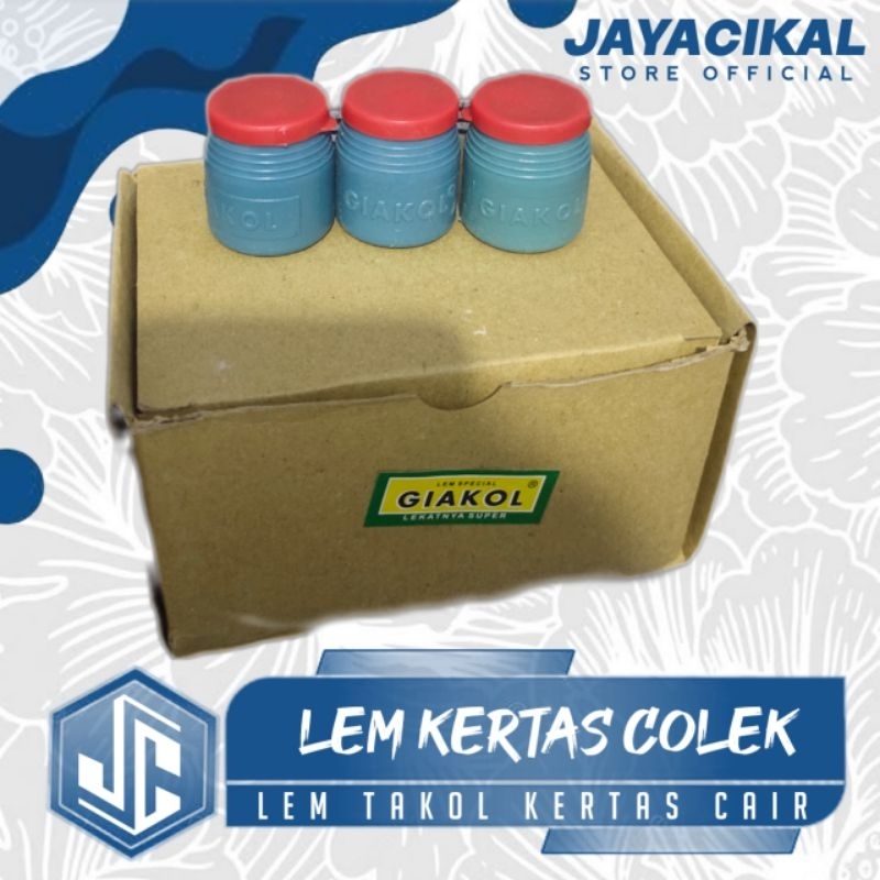 

[PROMO] Lem Kertas GIAKOL | Lem Botol Ekonomis untuk Sekolah Kantor & Kerajinan 1 PAK (24 BIJI)