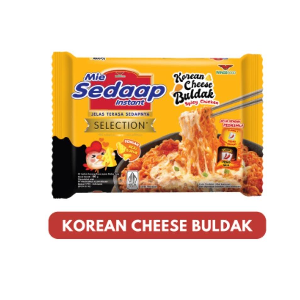 

Mie Sedaap Korean Cheese Buldak / Korean Cheese Buldak [1DUS ISI 40PCS]