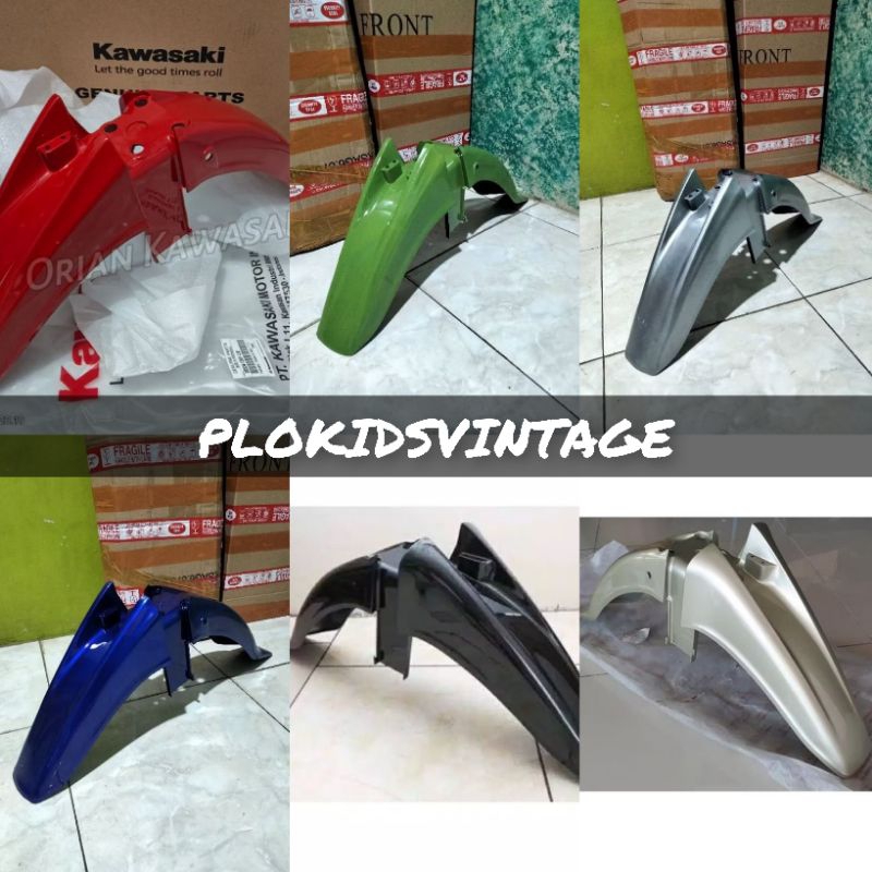 SPAKBOR SLEBOR DEPAN KAWASAKI KAZE R KAZE ALL WARNA