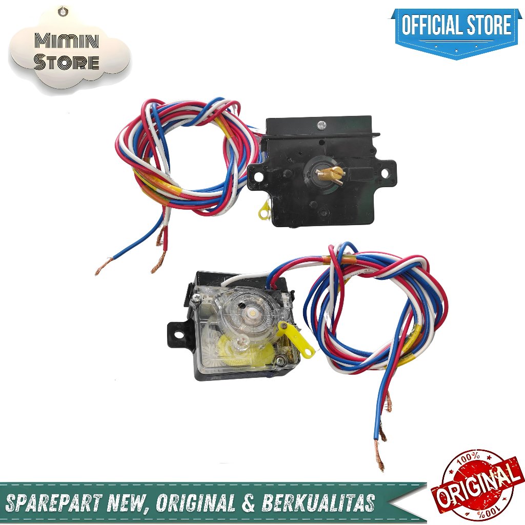TIMER MESIN CUCI SHARP 3KABEL ORIGINAL