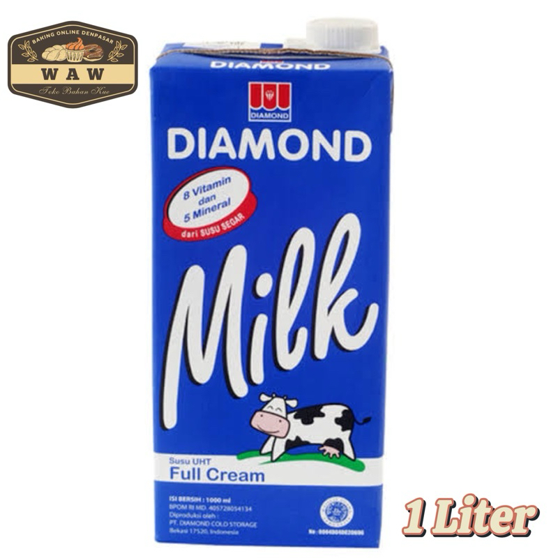 

Diamond UHT Milk / Susu Sapi Segar UHT Diamond 1 Liter