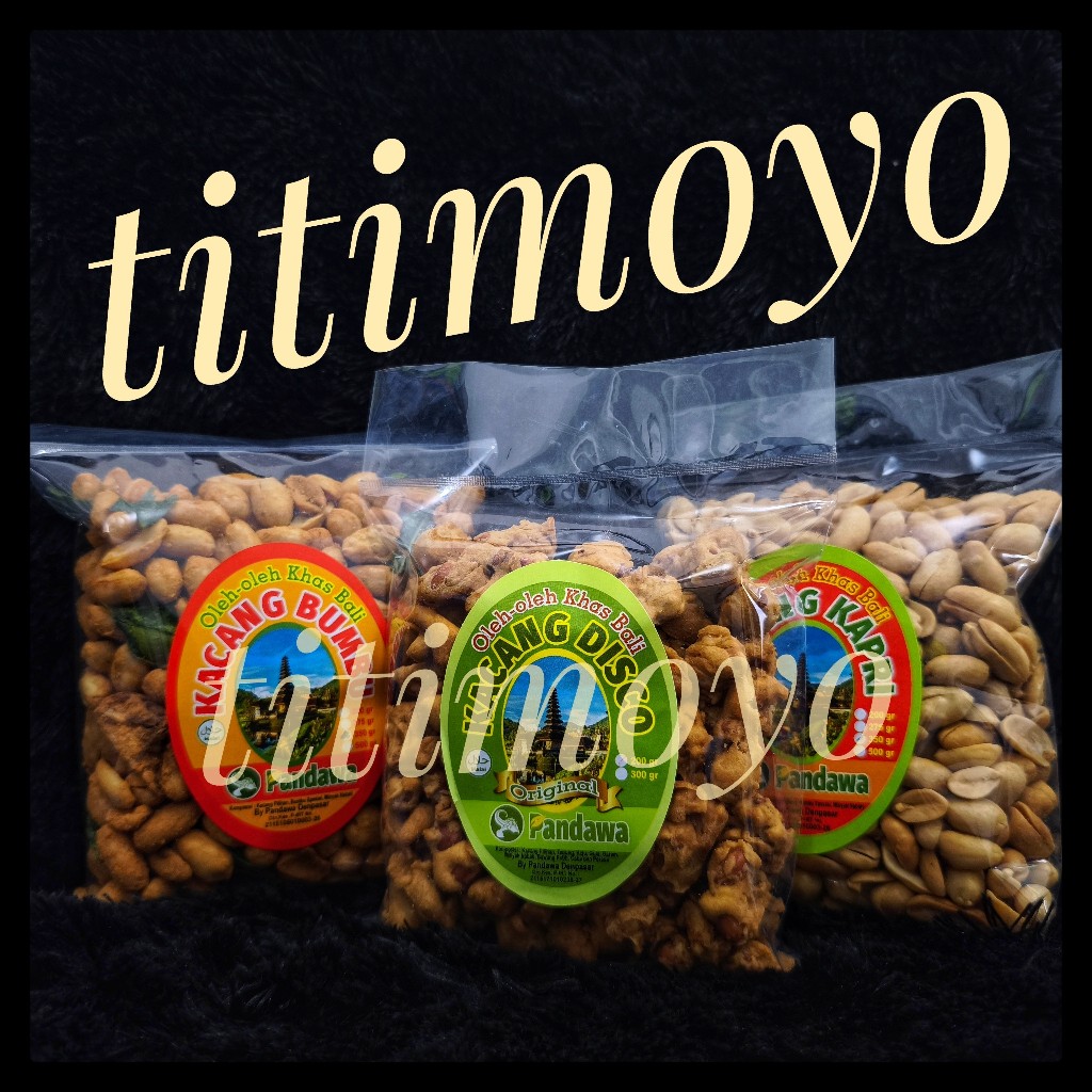 

Kacang Bali Pandawa" Paket Kapri 350Gr Bumbu 350Gr Disco 200Gr
