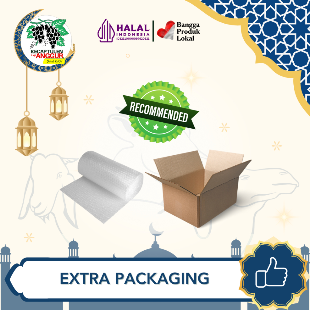 

Extra Packaging Carton + Bubble