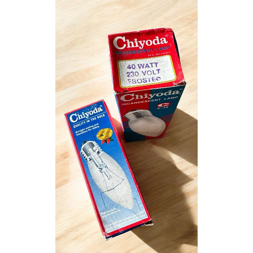 Chiyoda Lampu Lilin Pijar C-35 E14 40W Clear/Frosted (K)