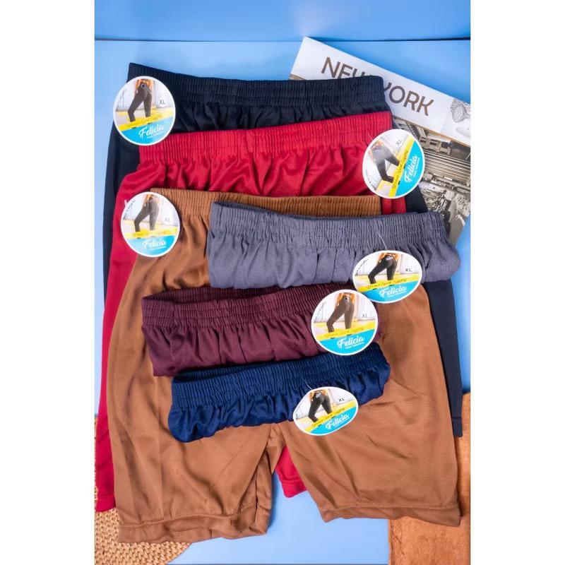 6 Pcs > RC SHOT STREET HOT PANT Celana Pendek Wanita Felicia [S M L XL > ANAK] - [XXL 4L 5L 6L > DEW