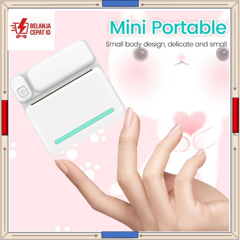printer mini portable printer bluetooth wireless