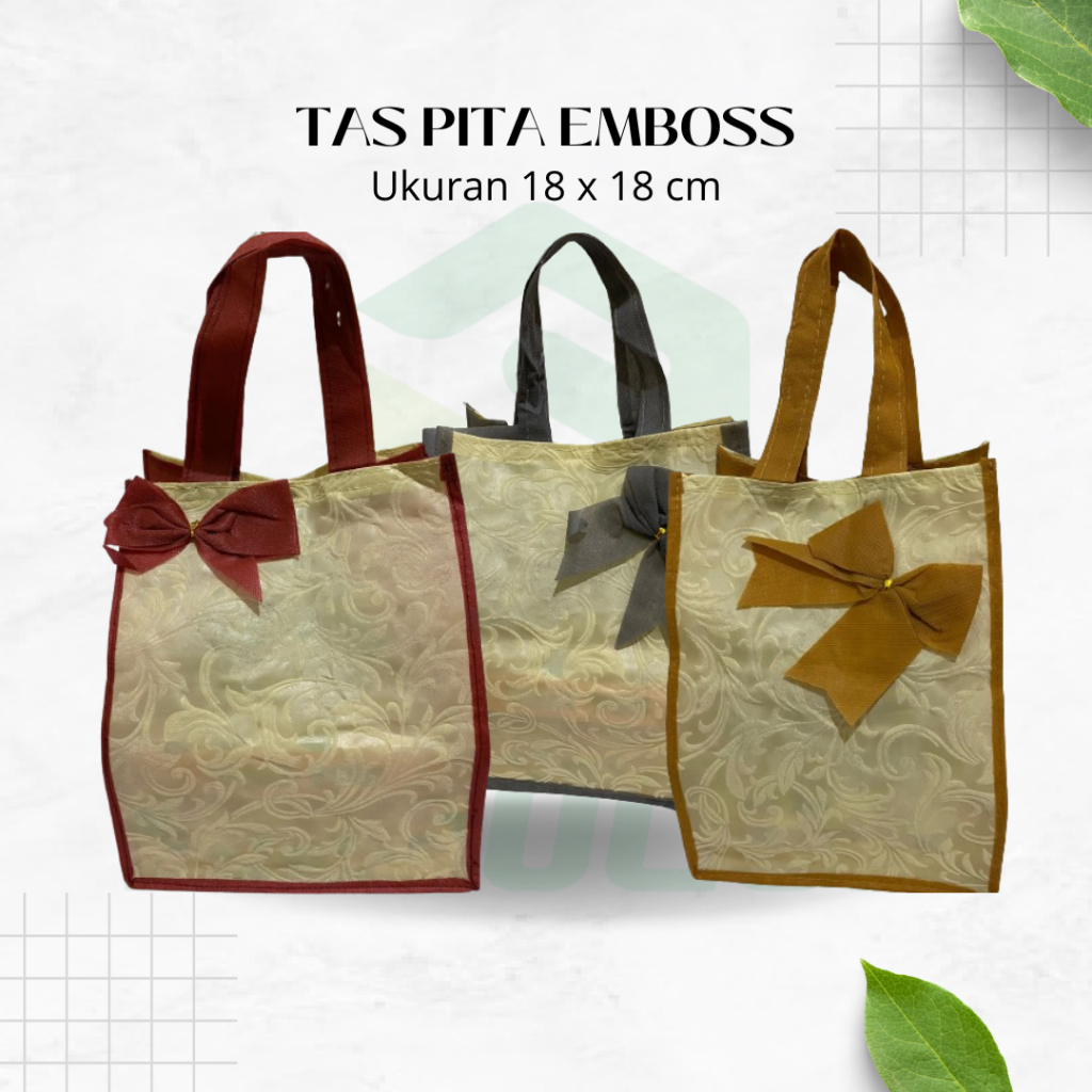 TAS PITA EMBOSS/TAS PITA HAMPERS KONDANGAN/TAS PITA