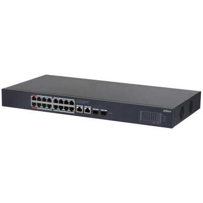 NVR DAHUA DH-CS4220-16GT-135 20 PORT CLOUD MANAGED DESKTOP WITH 16 PORT PoE