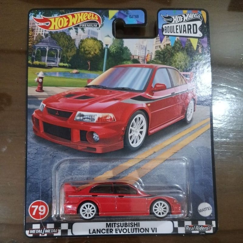 hotwheels mitsubishi lancer evo VI