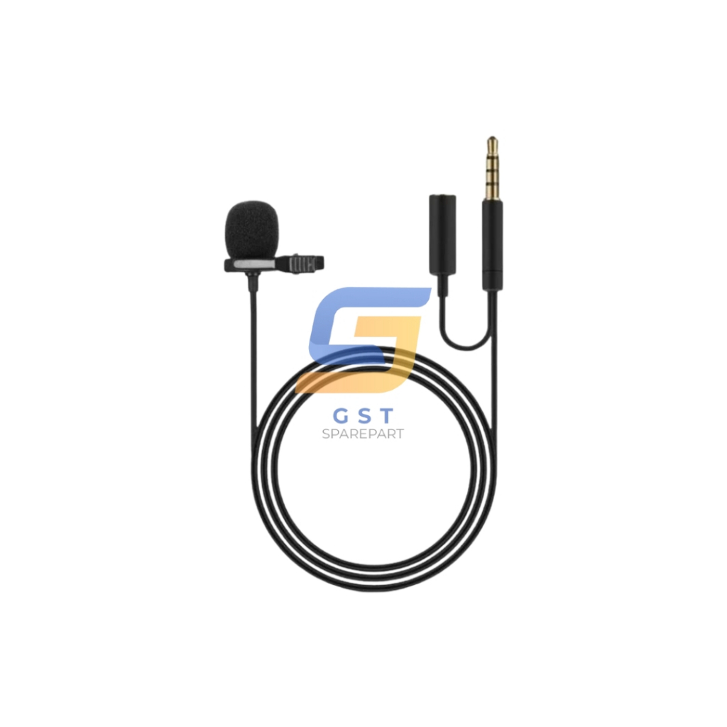 MICROPHONE MIC CLIP ON LAVALIER JH 043 3.5 AUX