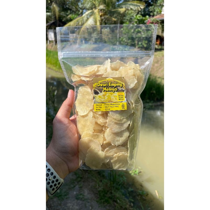 

Emping Melinjo mentah mudah mekar