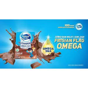 

Frisian Flag UHT NutriBrain @115ml, Eceran 3000, Rasa Stroberi dan Coklat