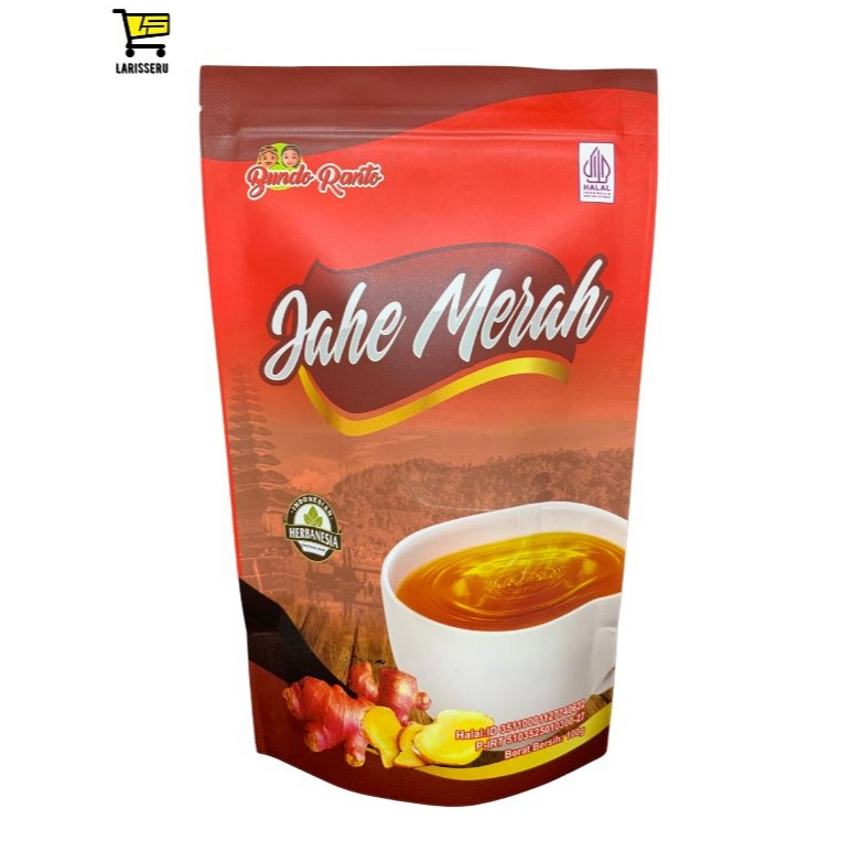 

BundoRanto Jahe Merah 100g - Minuman Jahe Rempah Alami, Hangat & Segar, Tradisional Nusantara
