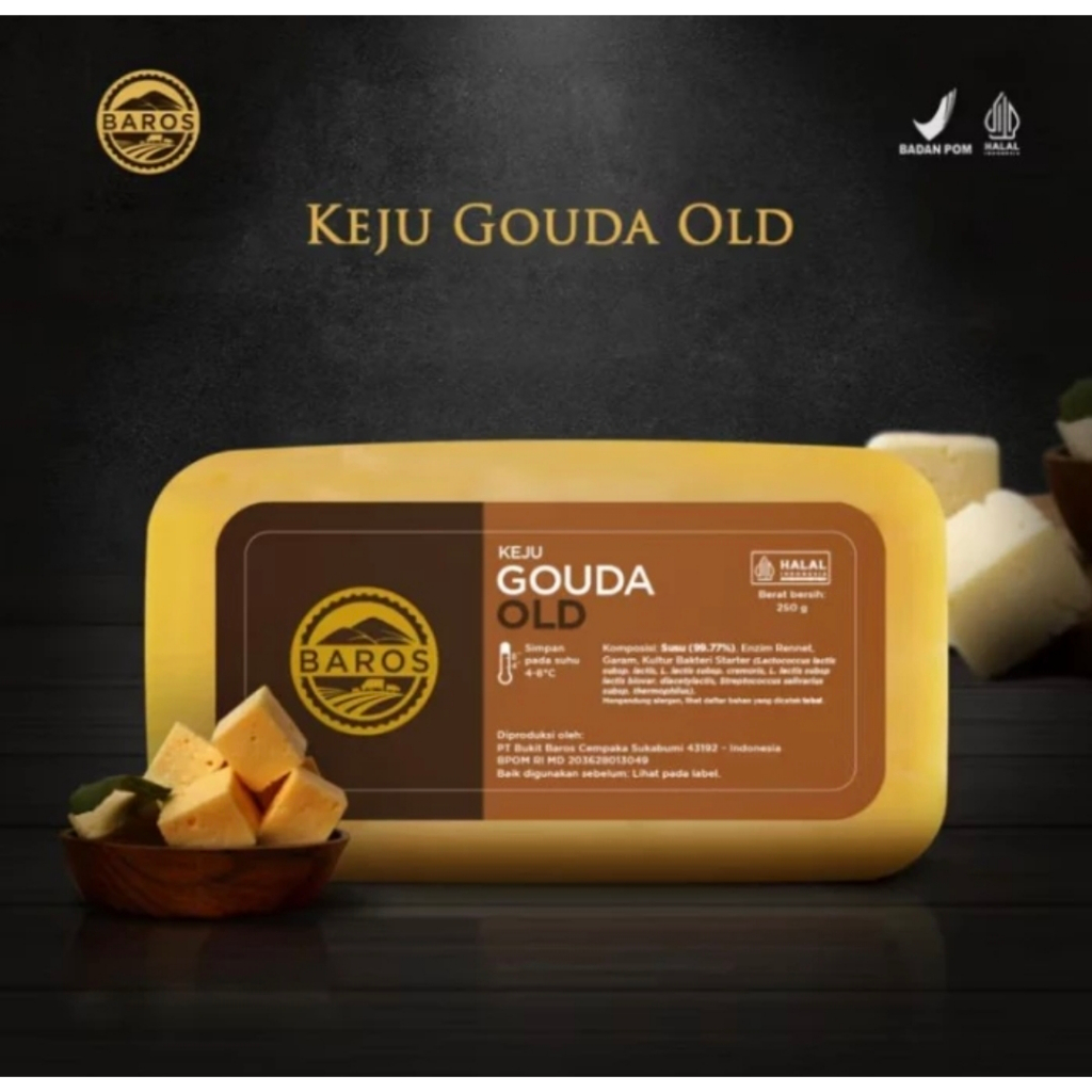 

Baros Keju Gouda Old Potongan