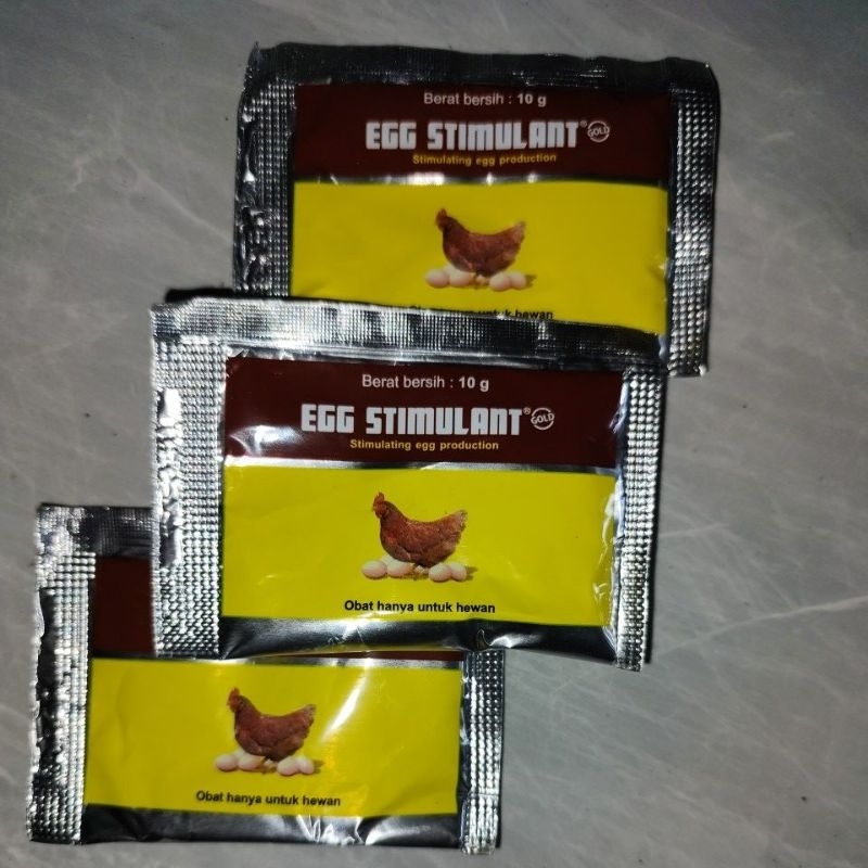 EGG STIMULANT VITAMIN OBAT AYAM PETELUR EGG STIMULANT 10 GRAM MULTIVITAMIN PENINGKAT PRODUKSI TELUR