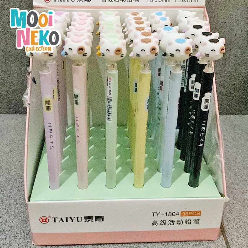 

Pensil Mekanik / Mechanical Pencil Fancy Lucu Kucing TY-1804 0.5mm