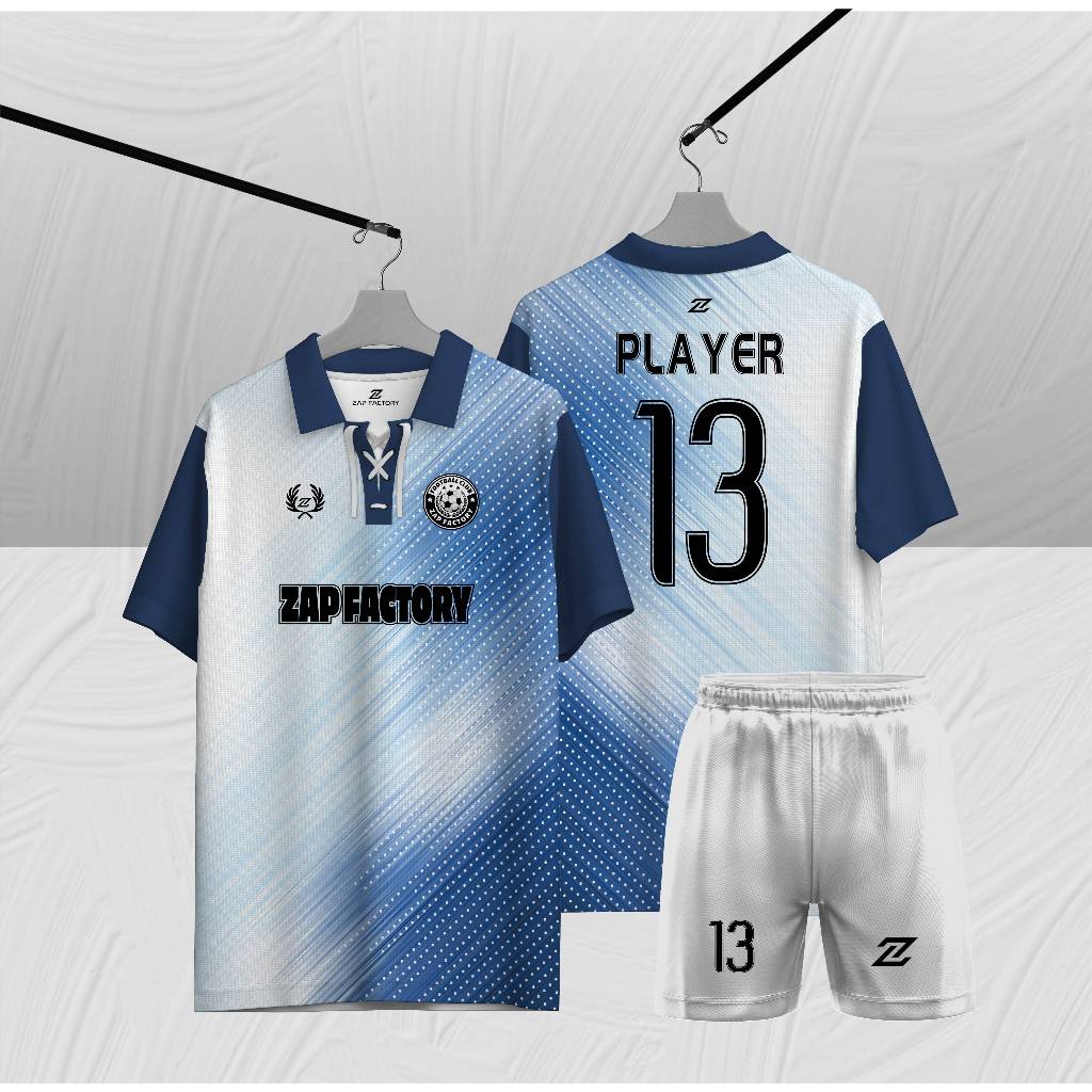 ZAP FACTORY - JERSEY SEPAK BOLA FUTSAL MINI SOCCER BAJU OLAHRAGA BADMINTON VOLI SPORT TALI 85