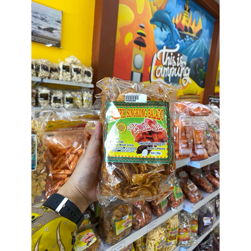 

keripik singkong pedas manis