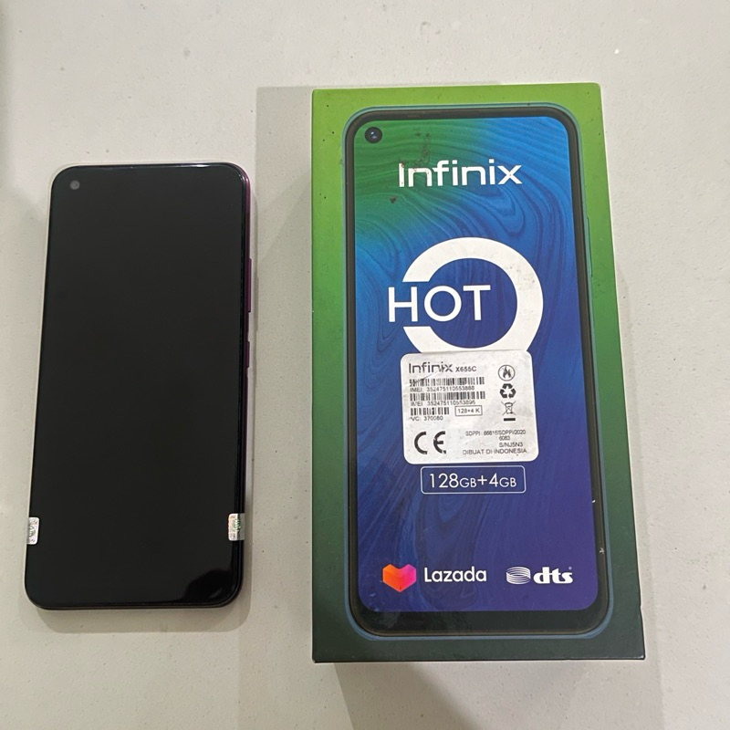 infinix hot 9 4/128 second fullset