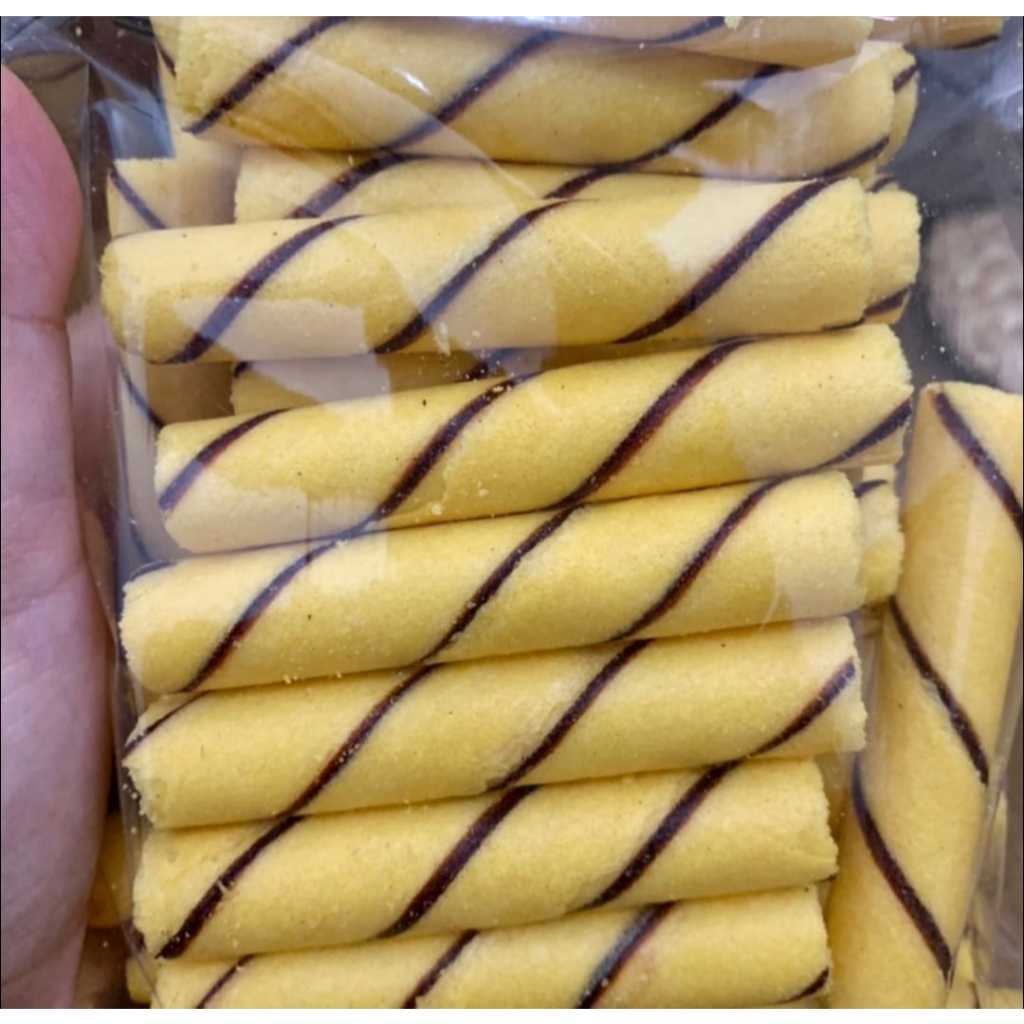 

250 GRAM EGG ROLL MANIS RENYAH | KUE EGG ROLL ORIGINAL | WAFER STIK | WAFER ROLL