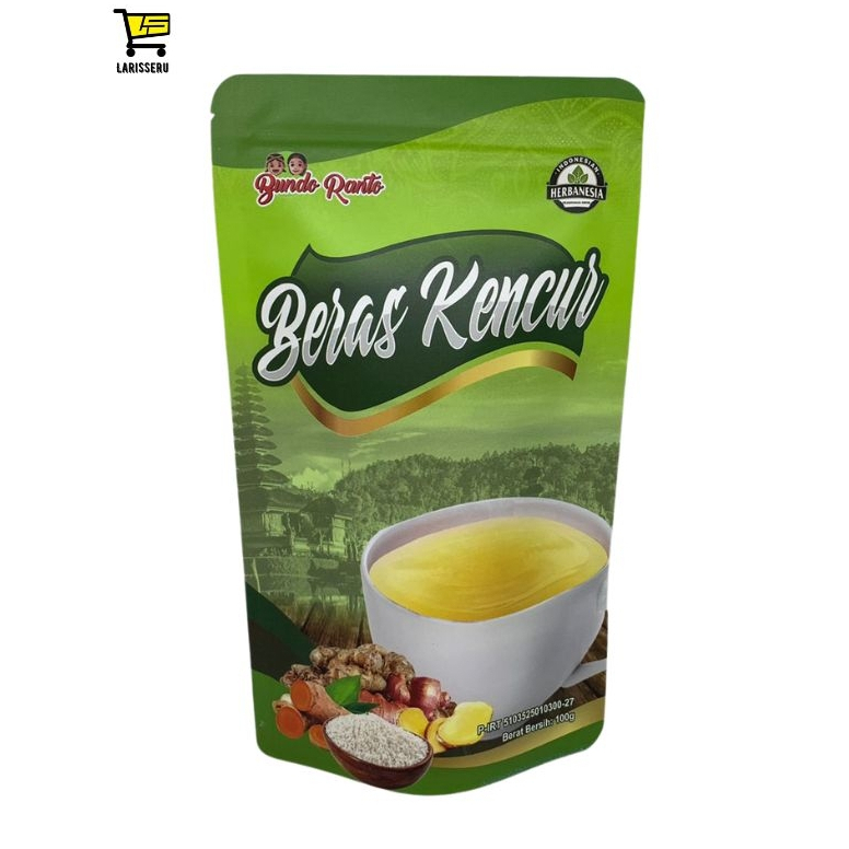 

BundoRanto Beras Kencur 100g - Minuman Tradisional Instan, Hangat & Segar, Rempah Khas Nusantara