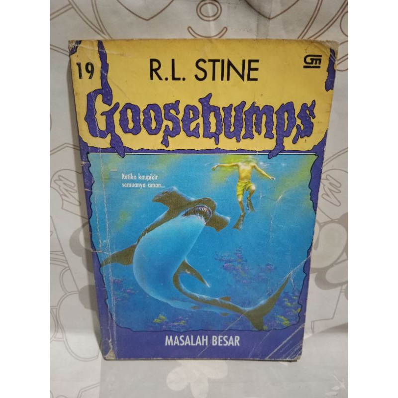 novel goosebumps " masalah besar