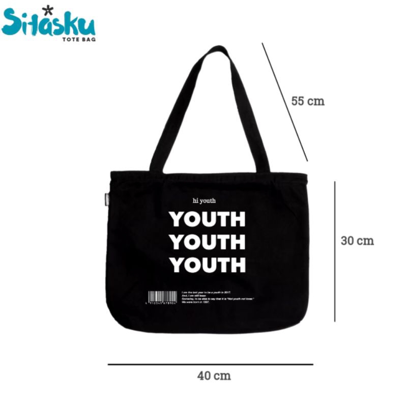 Tas Totebag Kanvas Sitasku Youth Promo / Sekolah / kuliah