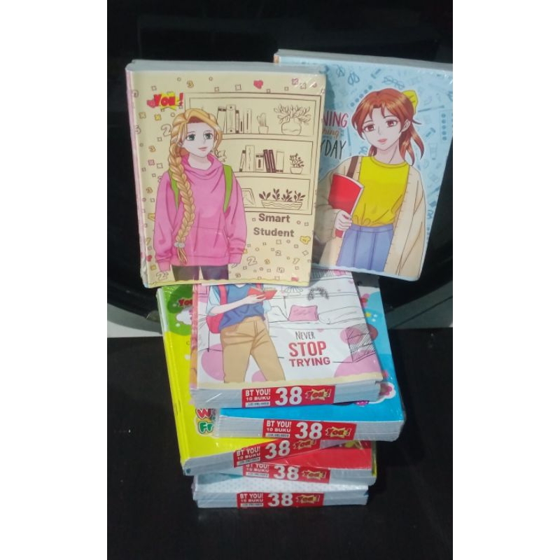 

MURAH BUKU TULIS YOU ISI 38 LEMBAR 1 PACK ISI 10