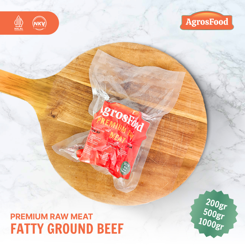 

Daging Giling Lemak / Agros Food Beef Premium