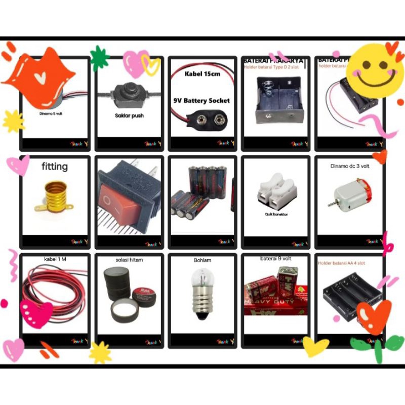 Part-Part kit elektronik cadangan harga murah