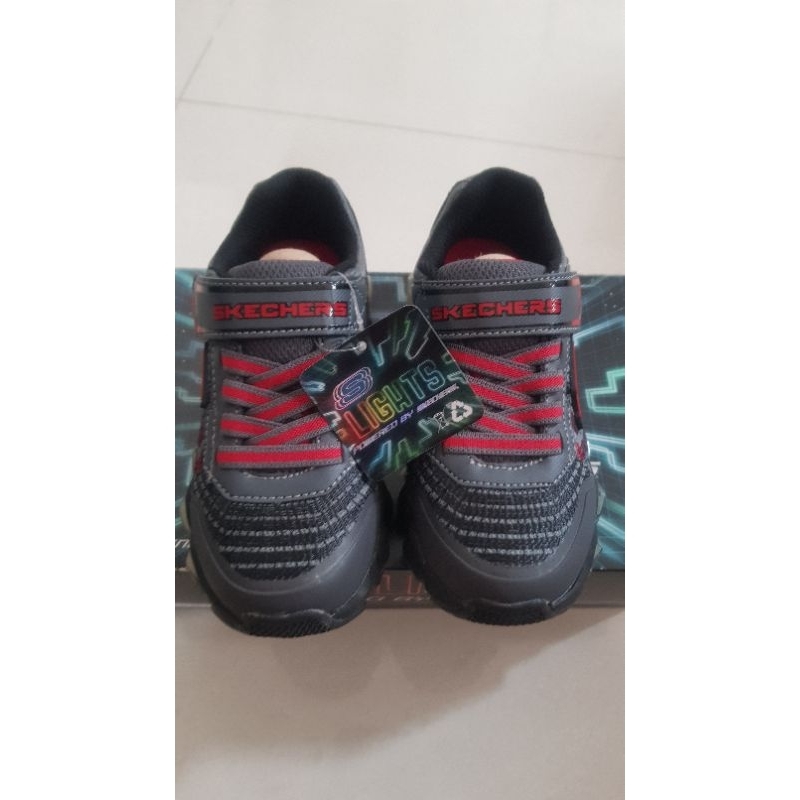 Sepatu Anak Laki", Light Up | skechers | NEW