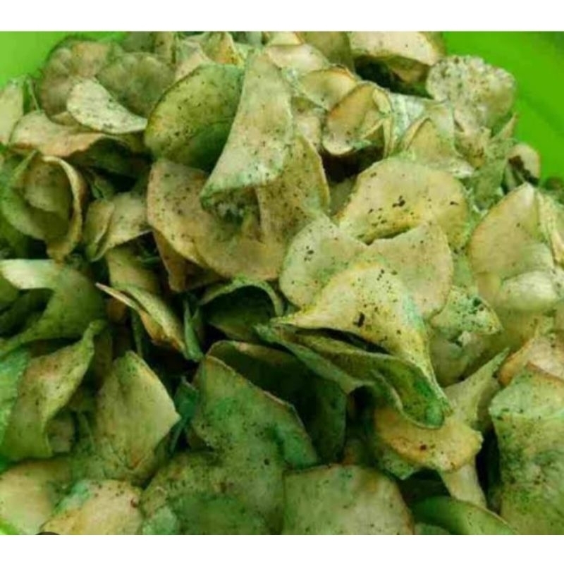 

keripik singkong balado hijau