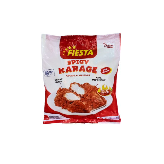 

(SMM) Fiesta Spicy Chicken Kaarage 500GR - 400GR Spicy Karage